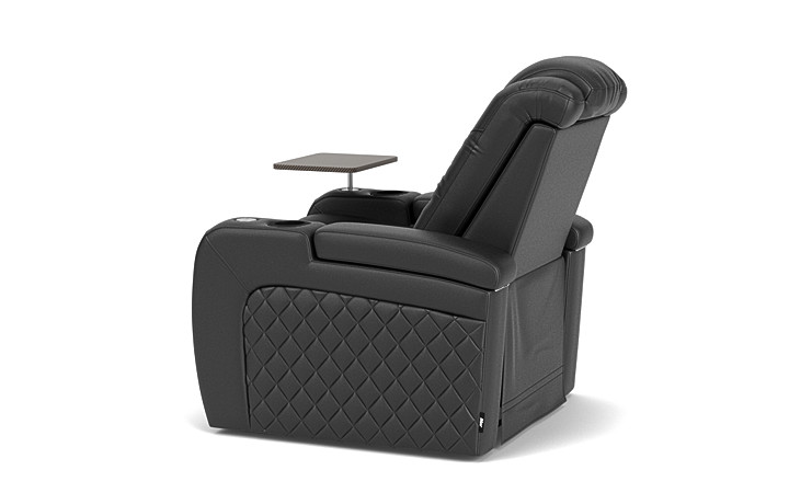 Runner 2 Power Recliner in Black Recliners Living Room